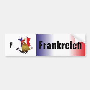 Frankreich Autoaufkleber