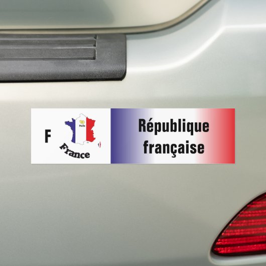 Frankreich Autoaufkleber (Auf Auto)