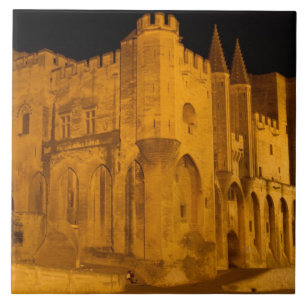 Frankreich, Avignon, Provence, Papstpalast bei Nac Fliese