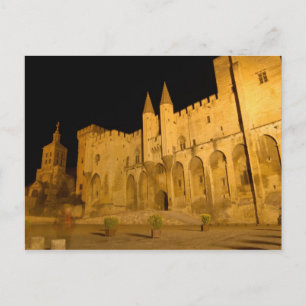 Frankreich, Avignon, Provence, Papstpalast bei Nac Postkarte