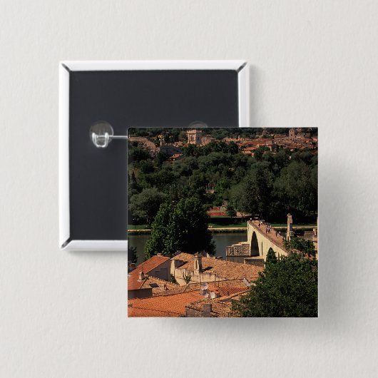 Frankreich, Avignon, Provence. Pont St., Benezet. Button (Vorne & Hinten)