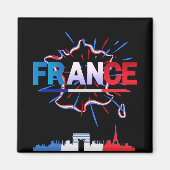 Frankreich Bastille Magnet (Vorne)