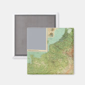 Frankreich, Belgien, Holland Magnet (Vorderseite/Rückseite)