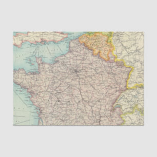 Frankreich, Belgien u. Holland politisch Seidenpapier