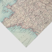 Frankreich, Belgien u. Holland politisch Seidenpapier (Ausschnitt)