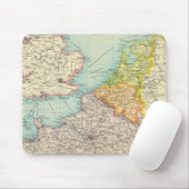 Frankreich, Belgien und Holland Mousepad (Mit Mouse)