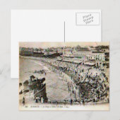 Frankreich, Biarritz, La plage Postkarte (Vorne/Hinten)