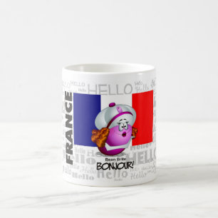 FRANKREICH - Bonjour Kaffeetasse