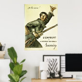 Frankreich braucht ein Poster (Heimbüro)