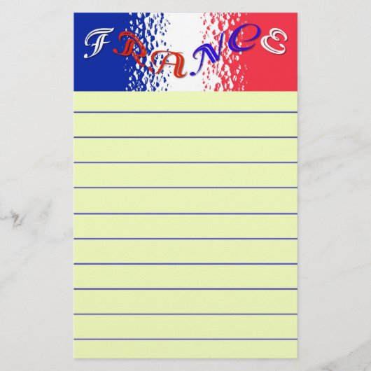 Frankreich Briefpapier (Vorderseite)
