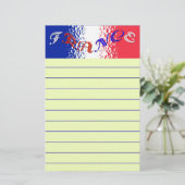 Frankreich Briefpapier (Stehend Vorderseite)
