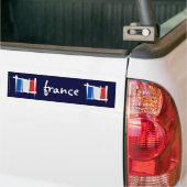 Frankreich-Bürsten-Flagge Autoaufkleber (Auf Lkw)