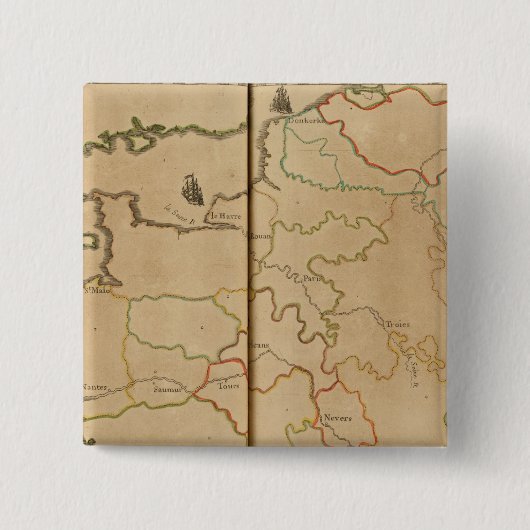 Frankreich Button (Vorderseite)