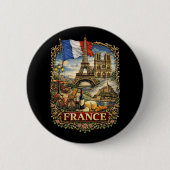 Frankreich Button (Vorderseite)