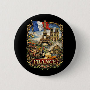 Frankreich Button