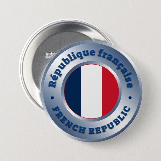 Frankreich Button (Vorne & Hinten)
