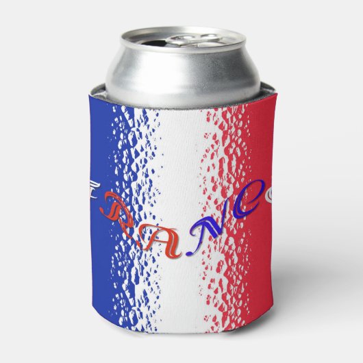 Frankreich Can Cooler Dosenkühler (Kanne Vorderseite)