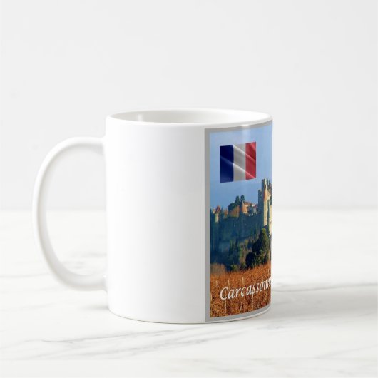 Frankreich - Carcassonne - Kaffeetasse (Links)