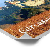 Frankreich - Carcassonne - Poster (Ecke)