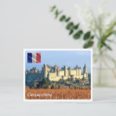Frankreich - Carcassonne - Postkarte (Stehend Vorderseite)