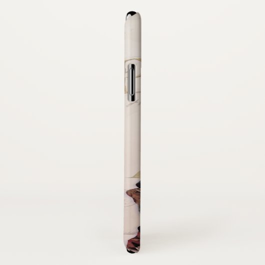 Frankreich Case-Mate iPhone Hülle (Hinten/Rechts)