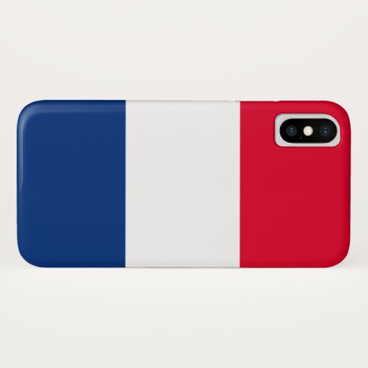 Frankreich Case-Mate iPhone Hülle (Rückseite (Horizontal))