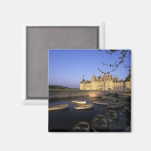 Frankreich, Centre, Loir et Cher, Chateau Chambord Magnet (Vorderseite/Rückseite)
