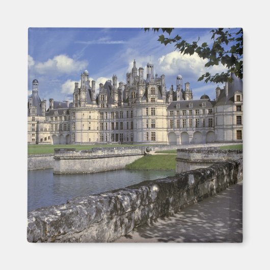 Frankreich, Chambord. Imposantes Schloss Magnet (Vorne)
