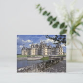 Frankreich, Chambord. Imposantes Schloss Postkarte (Stehend Vorderseite)