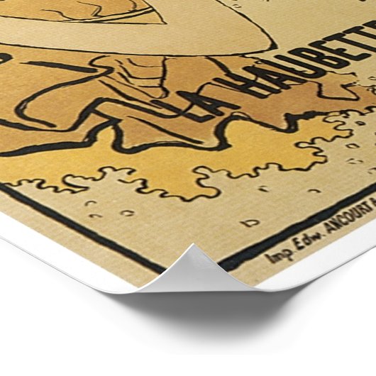 Frankreich - Champagne Poster (Ecke)