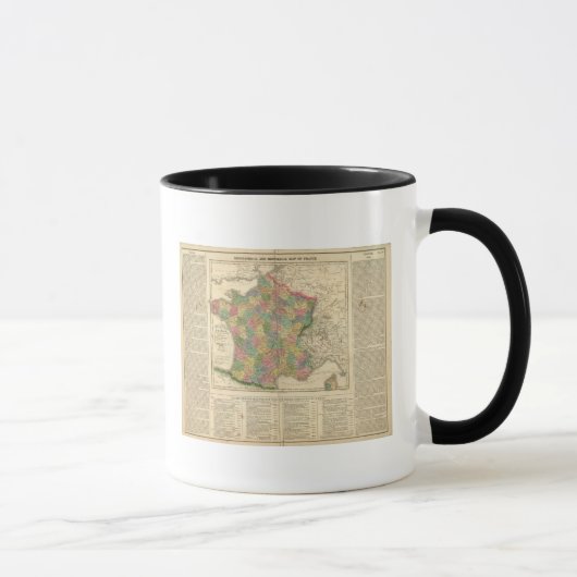 Frankreich Chronologie Karte Tasse (Rechts)
