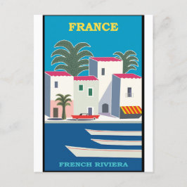 Frankreich Cote D Azur Vintage Travel Postcard Postkarte