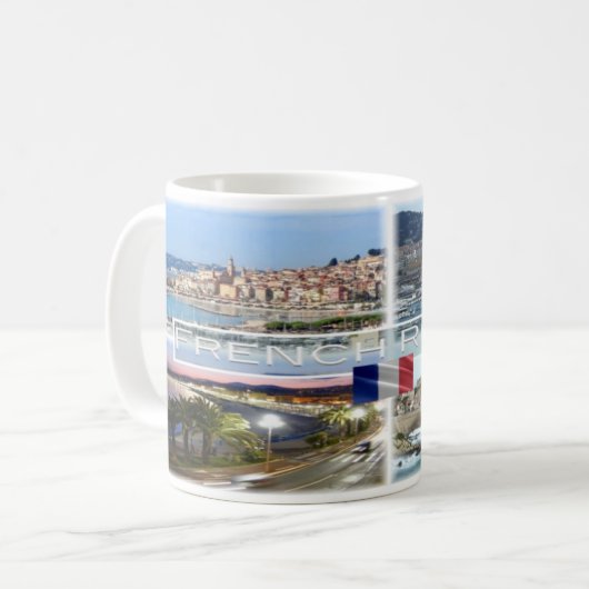 Frankreich - Côte d'Azur - Côte d'Azur - Kaffeetasse (Vorderseite Links)