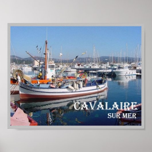 Frankreich - Côte d'Azur - Côte d'Azur - Poster (Vorne)