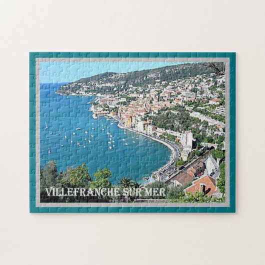 Frankreich - Côte d'Azur - Côte d'Azur - Puzzle (Horizontal)