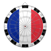 Frankreich Dartboard & French Flag / Game Board Dartscheibe (vorne)