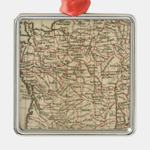 Frankreich, departemens ornament aus metall