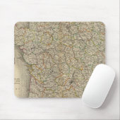 Frankreich Departement Boundaries Mousepad (Mit Mouse)