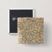 Frankreich, Departements Button (Vorne & Hinten)