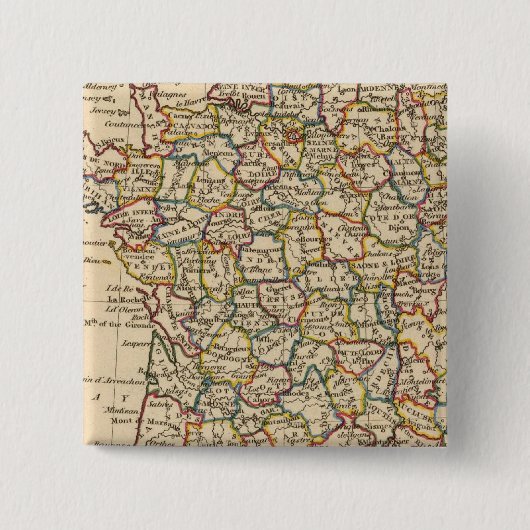 Frankreich, Departements Button (Vorderseite)