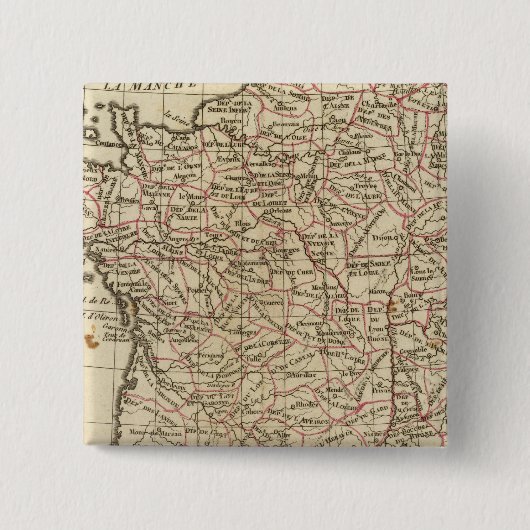 Frankreich, Departements Button (Vorderseite)