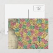 Frankreich, Departements Postkarte (Vorne/Hinten)