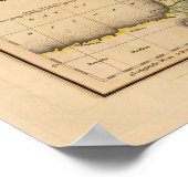 Frankreich, Departments Poster (Ecke)