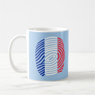 Frankreich DNA Kaffeetasse