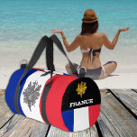 Frankreich - Duffle, französische Fitness /sport Duffle Bag<br><div class="desc">Duffle Bag: Frankreich & Frankreich Fahne Mode mit Emblem. Wählen Sie kleine / große Tasche - Liebe mein Land,  Reise,  Urlaub,  Golf,  Fitnessraum,  Fitness-Taschen für Patrioten / Sportfans</div>