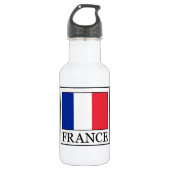 Frankreich Edelstahlflasche (Vorderseite)