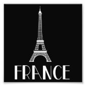 Frankreich Eiffel Tower Fotodruck (Vorne)