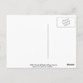 Frankreich: Eiffelturm Postkarte (Rückseite)