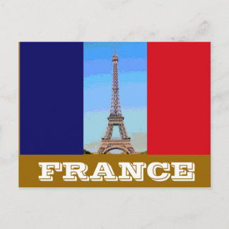 Frankreich: Eiffelturm Postkarte