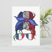 Frankreich ein unordentlicher Bug mit französische Einladung (Stehend Vorderseite)